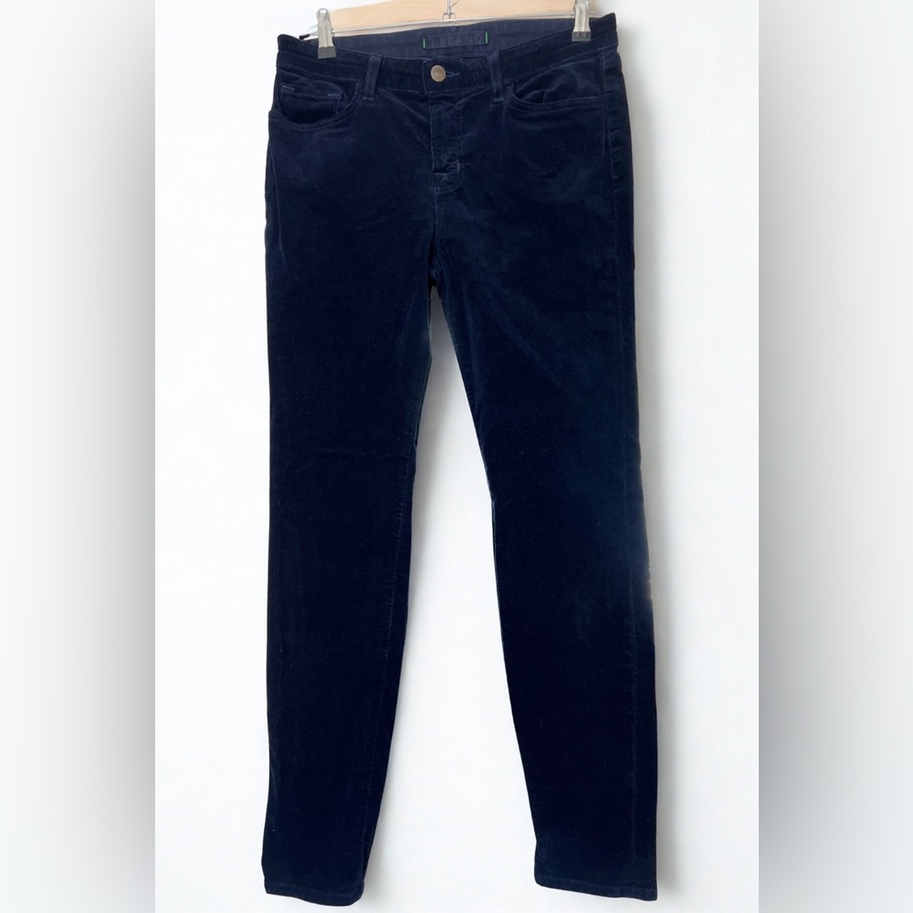 J Brand Navy Blue Corduroy Pants
